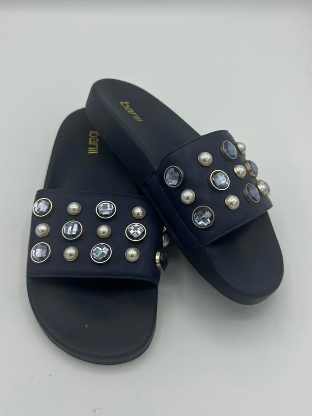 Bar Ill Rhinestone Slides - Picture 3 of 5